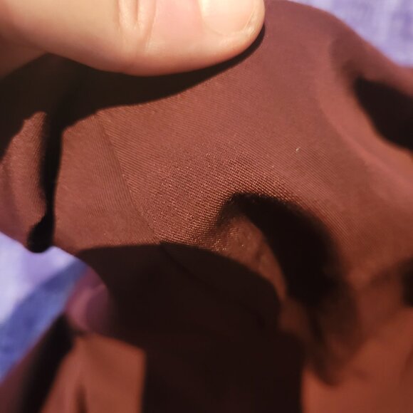 Birds of North America - Burgundy Overalls, size 14 - Picture 4 of 4